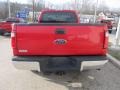 Red - F250 Super Duty XLT SuperCab 4x4 Photo No. 4