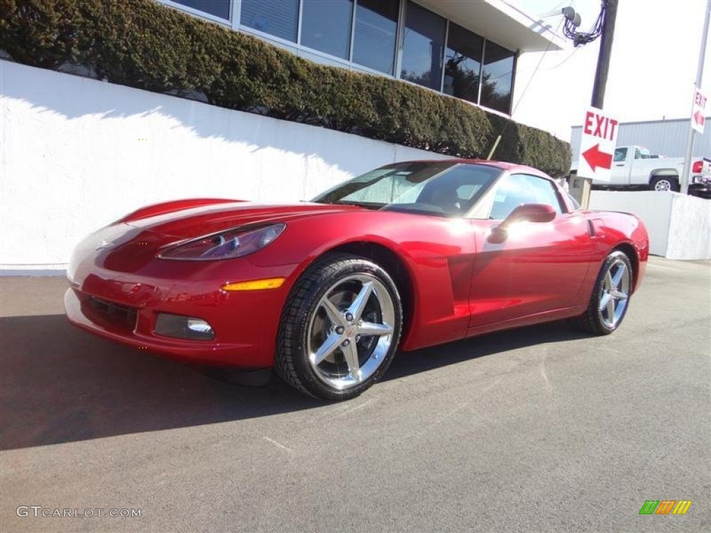 2013 Corvette Coupe - Crystal Red Tintcoat / Ebony photo #3