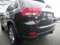 2013 Brilliant Black Crystal Pearl Jeep Grand Cherokee Overland 4x4  photo #3