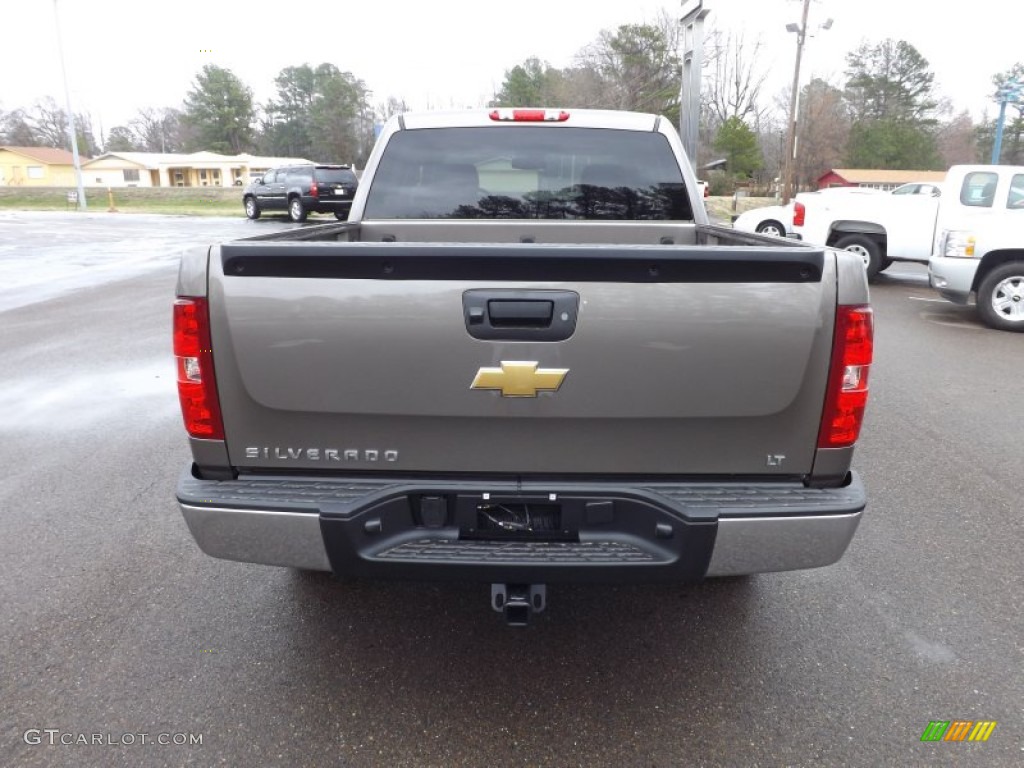 2013 Silverado 1500 LT Crew Cab 4x4 - Mocha Steel Metallic / Ebony photo #4