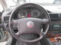 Black 2003 Volkswagen Passat GLX 4Motion Wagon Steering Wheel