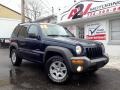 Patriot Blue Pearl 2004 Jeep Liberty Sport 4x4