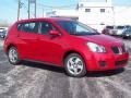 2009 Red Hot Metallic Pontiac Vibe   photo #18