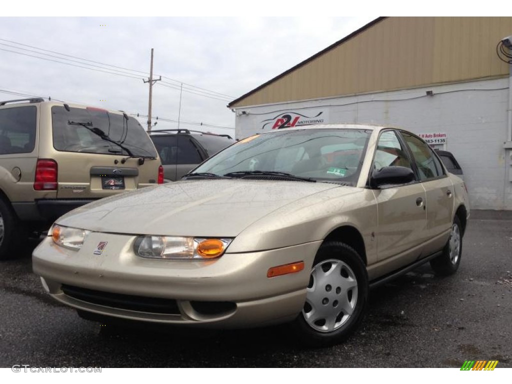 2000 S Series SL1 Sedan - Gold / Tan photo #3