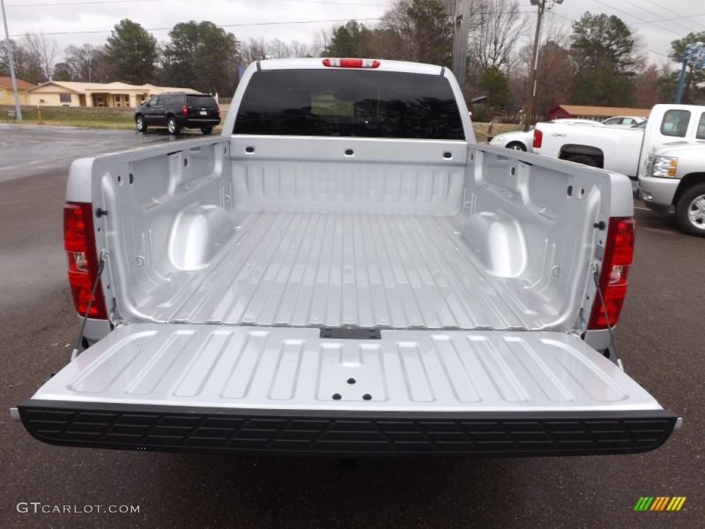 2013 Silverado 1500 LT Extended Cab 4x4 - Silver Ice Metallic / Ebony photo #12