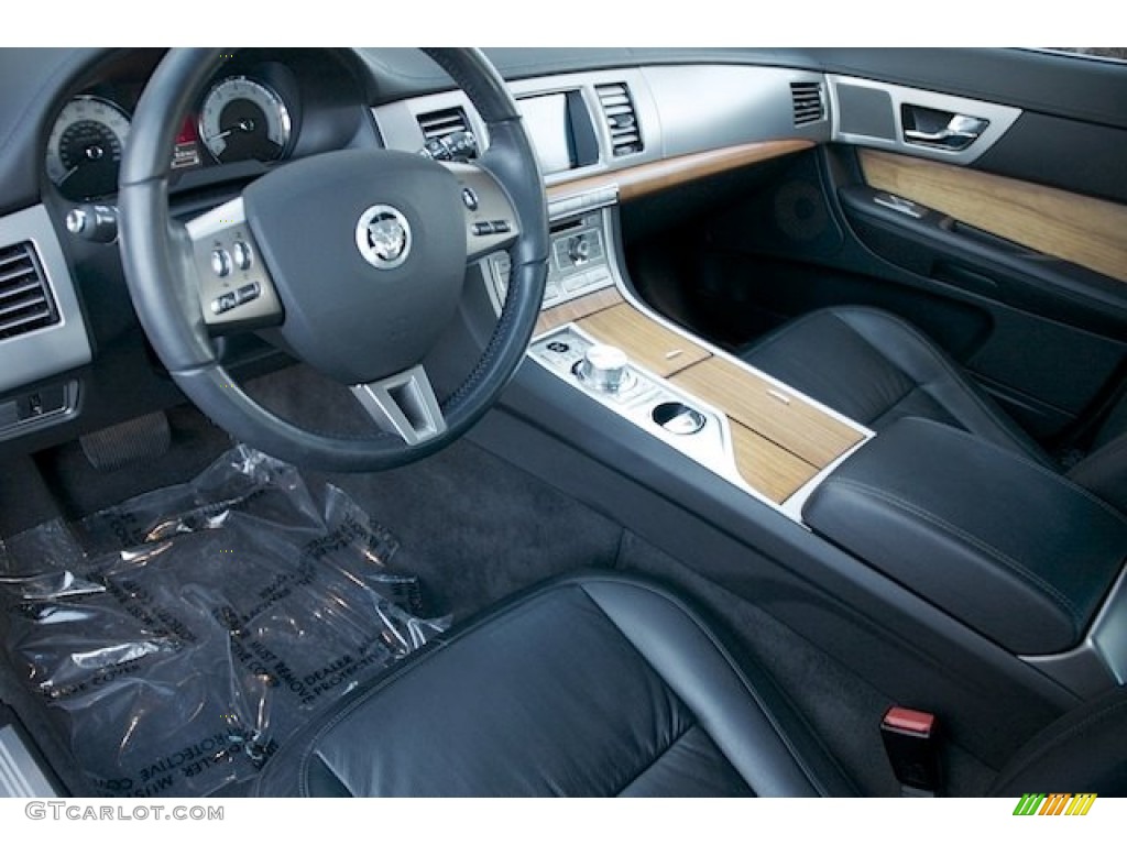 Warm Charcoal Interior 2010 Jaguar XF Sport Sedan Photo #76507008