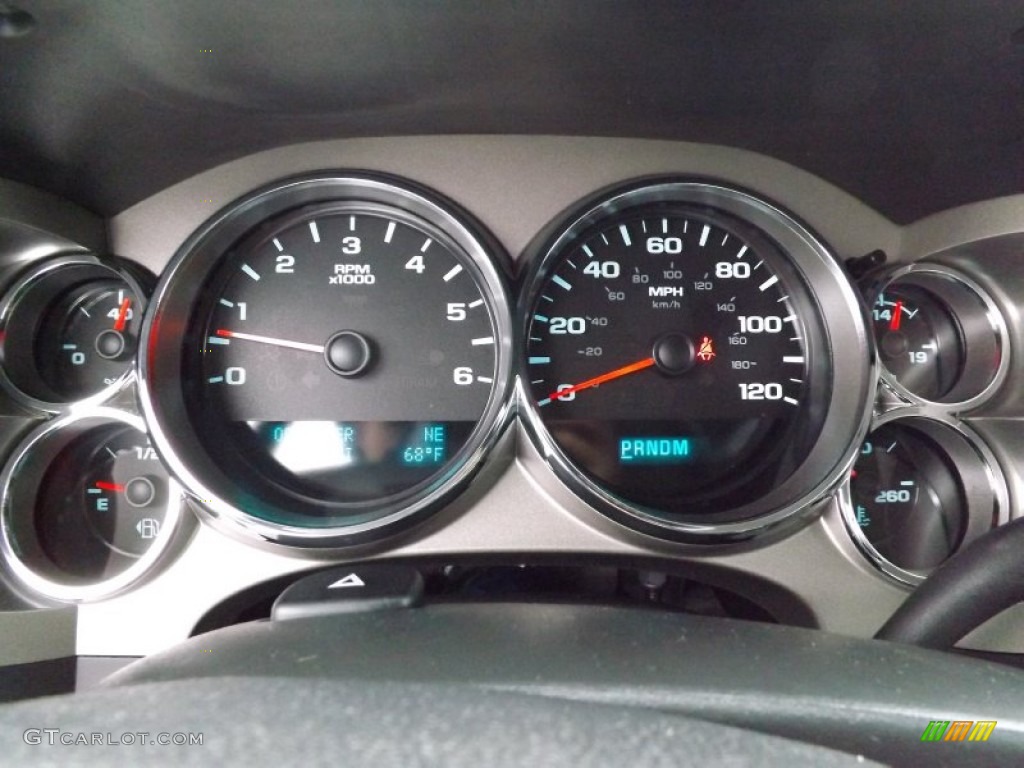 2013 Silverado 1500 LT Extended Cab 4x4 - Silver Ice Metallic / Ebony photo #24