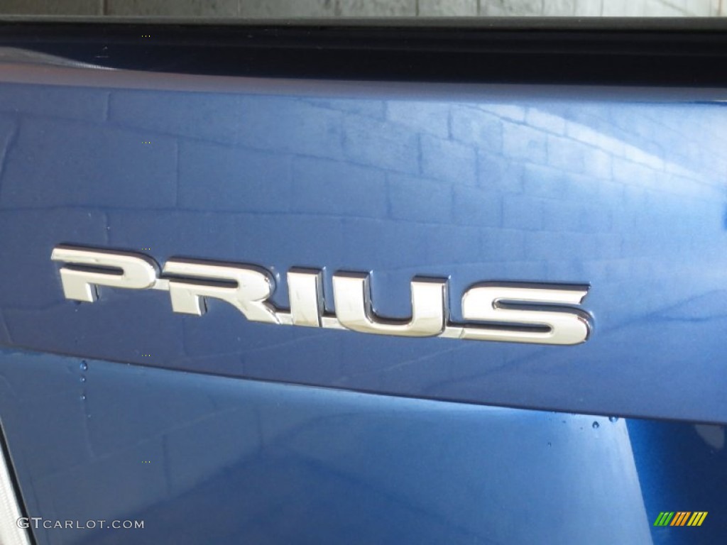 2010 Prius Hybrid IV - Blue Ribbon Metallic / Bisque photo #9