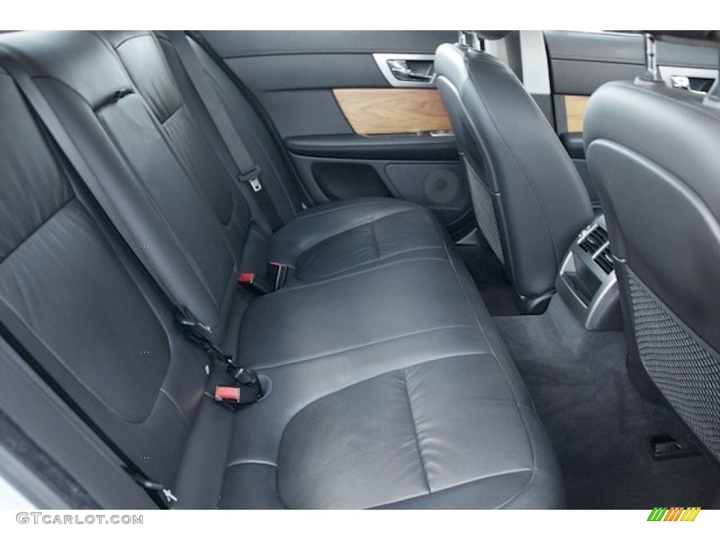 2010 Jaguar XF Sport Sedan Rear Seat Photo #76507071