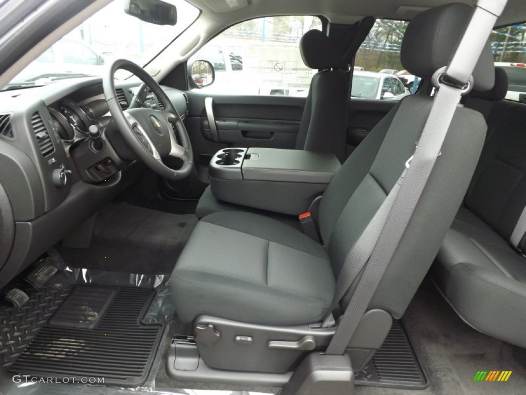 2013 Silverado 1500 LT Extended Cab 4x4 - Silver Ice Metallic / Ebony photo #29