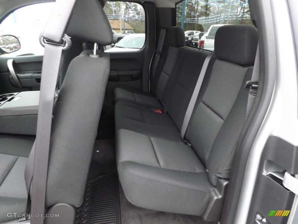 2013 Silverado 1500 LT Extended Cab 4x4 - Silver Ice Metallic / Ebony photo #31