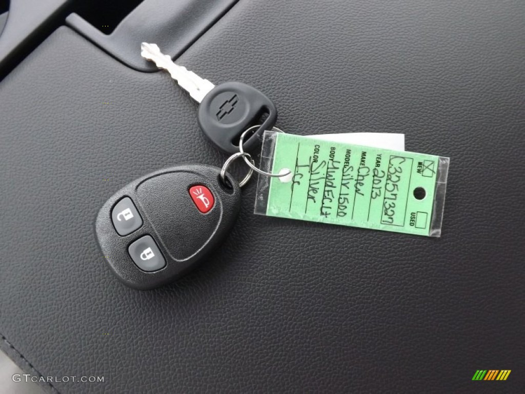 2013 Silverado 1500 LT Extended Cab 4x4 - Silver Ice Metallic / Ebony photo #38