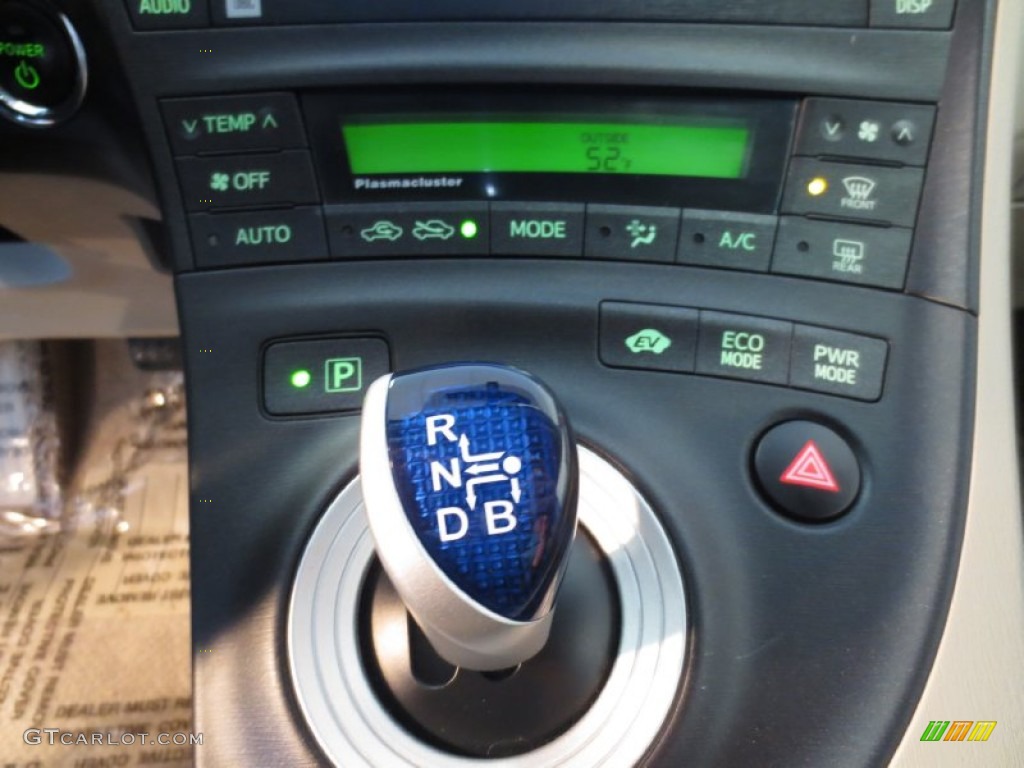 2010 Prius Hybrid IV - Blue Ribbon Metallic / Bisque photo #27