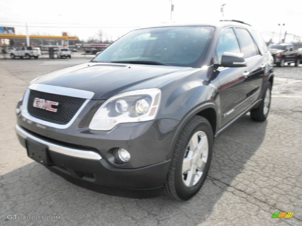 2007 Acadia SLT AWD - Carbon Metallic / Titanium photo #3