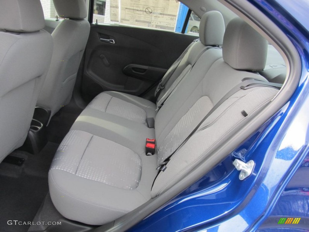 2013 Chevrolet Sonic LS Sedan Rear Seat Photo #76507691