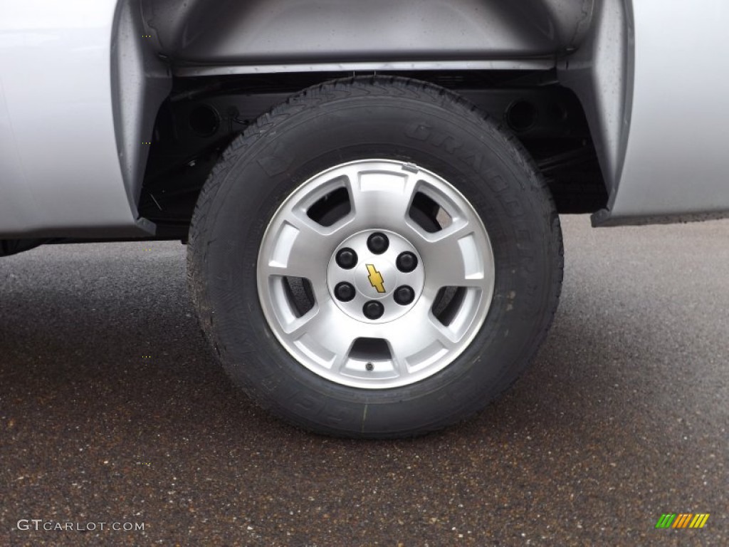 2013 Silverado 1500 LT Extended Cab - Silver Ice Metallic / Ebony photo #17