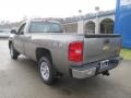 Graystone Metallic - Silverado 1500 Work Truck Regular Cab 4x4 Photo No. 4