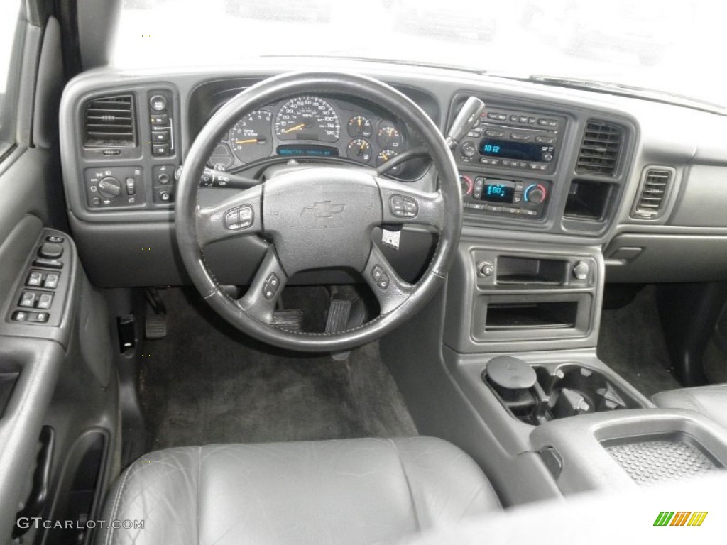 2005 Silverado 1500 LT Crew Cab 4x4 - Black / Dark Charcoal photo #18