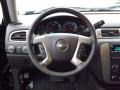 Ebony 2013 Chevrolet Silverado 2500HD LTZ Crew Cab 4x4 Steering Wheel