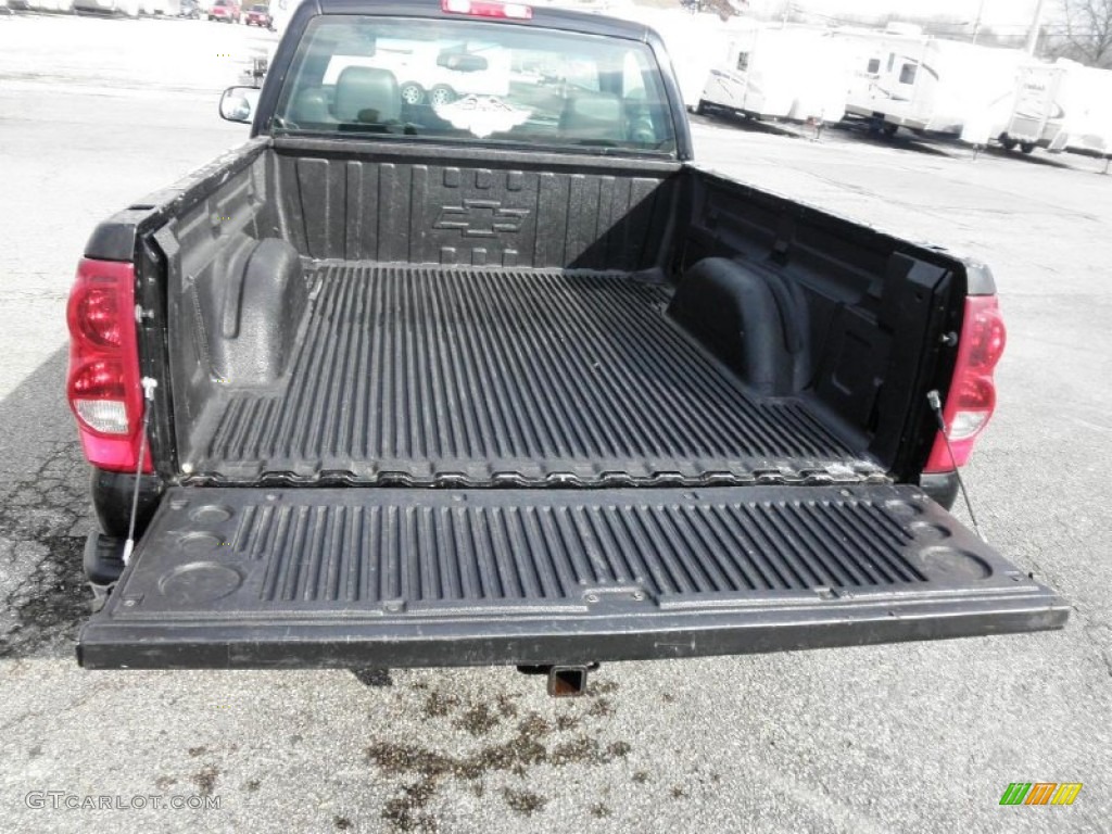 2003 Silverado 1500 Regular Cab - Black / Dark Charcoal photo #15