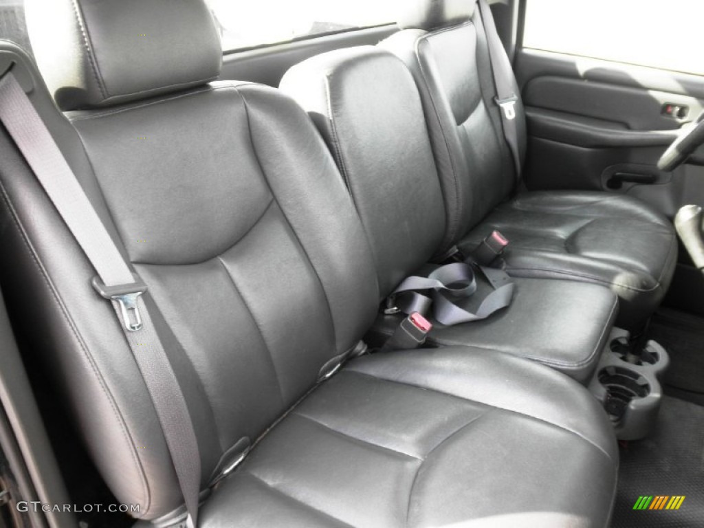 Dark Charcoal Interior 2003 Chevrolet Silverado 1500 Regular Cab Photo #76510457