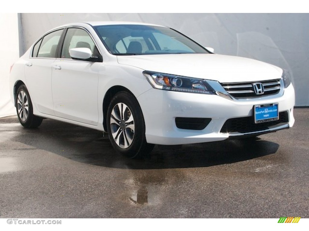 2013 White Orchid Pearl Honda Accord LX Sedan 76499564