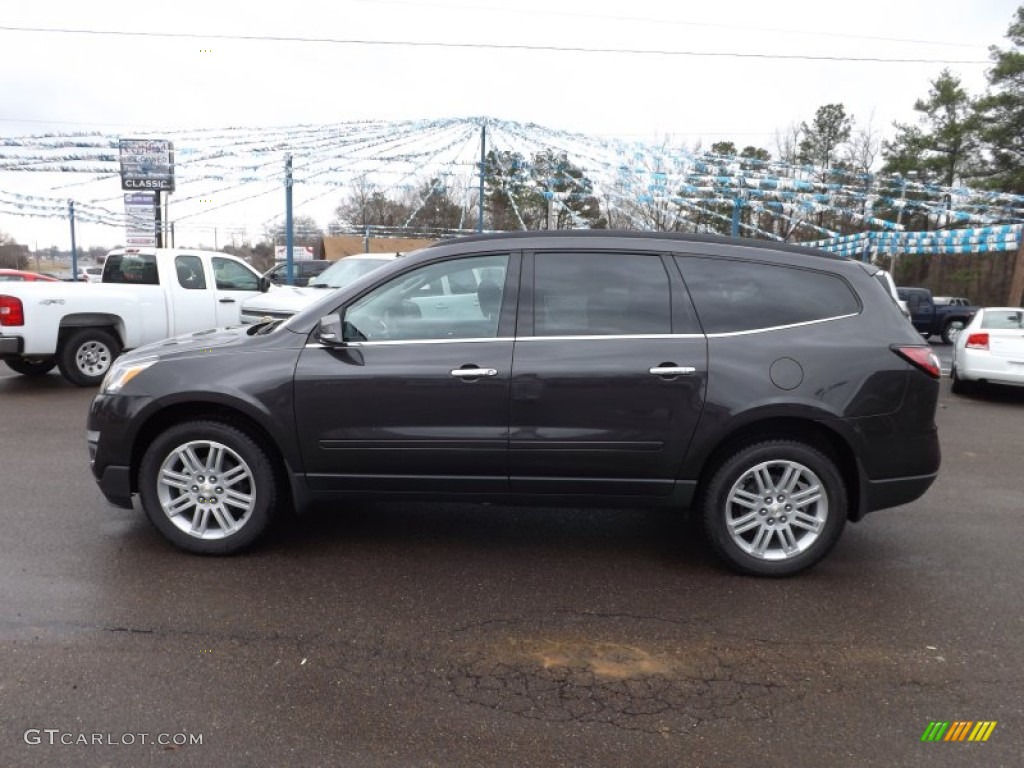 Tungsten Metallic 2013 Chevrolet Traverse LT Exterior Photo #76510652