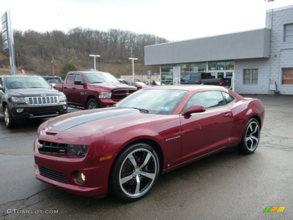 2010 Camaro SS/RS Coupe - Red Jewel Tintcoat / Black photo #1