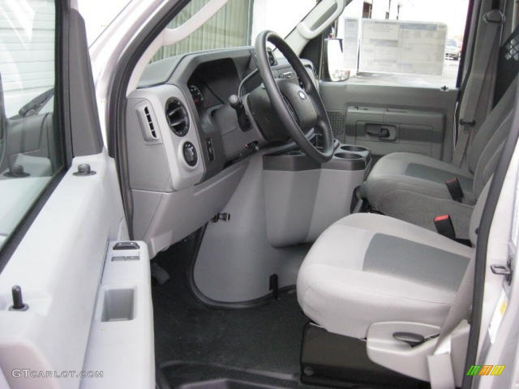 Medium Flint Interior 2013 Ford E Series Van E350 Cargo Photo #76510782