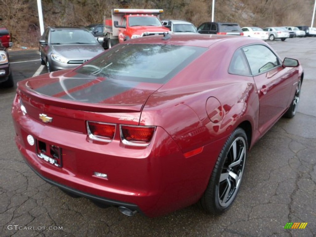 2010 Camaro SS/RS Coupe - Red Jewel Tintcoat / Black photo #5