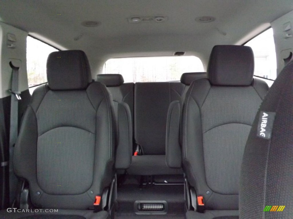 Ebony Interior 2013 Chevrolet Traverse LT Photo #76511369