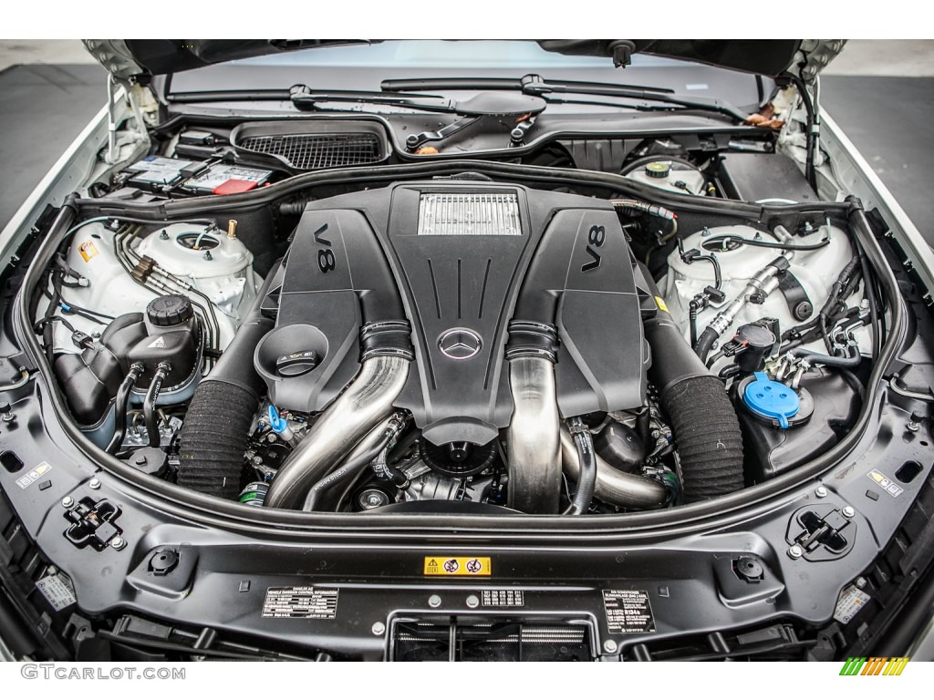 2013 Mercedes-Benz S 550 Sedan 4.6 Liter DI Twin-Turbocharged DOHC 32-Valve VVT V8 Engine Photo #76511867