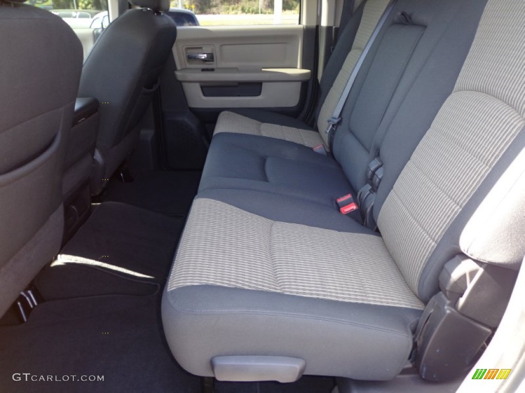 2010 Dodge Ram 2500 Big Horn Edition Mega Cab 4x4 Rear Seat Photo #76513007