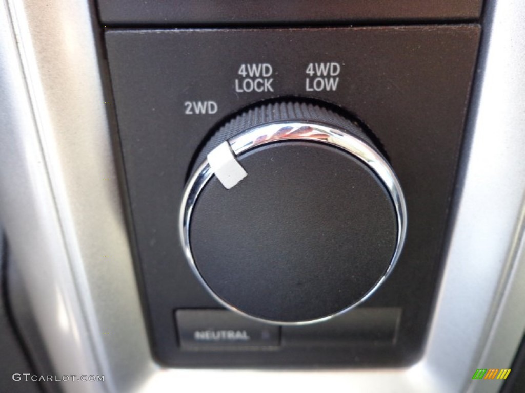 2010 Dodge Ram 2500 Big Horn Edition Mega Cab 4x4 Controls Photo #76513326