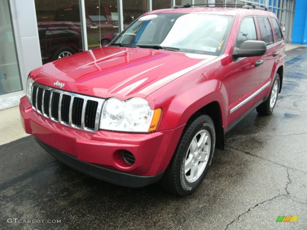 Inferno Red Crystal Pearl 2006 Jeep Grand Cherokee Laredo 4x4 Exterior Photo #76513488