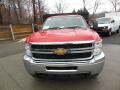 Victory Red - Silverado 3500HD WT Regular Cab Stake Truck Photo No. 3