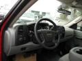 Victory Red - Silverado 3500HD WT Regular Cab Stake Truck Photo No. 10