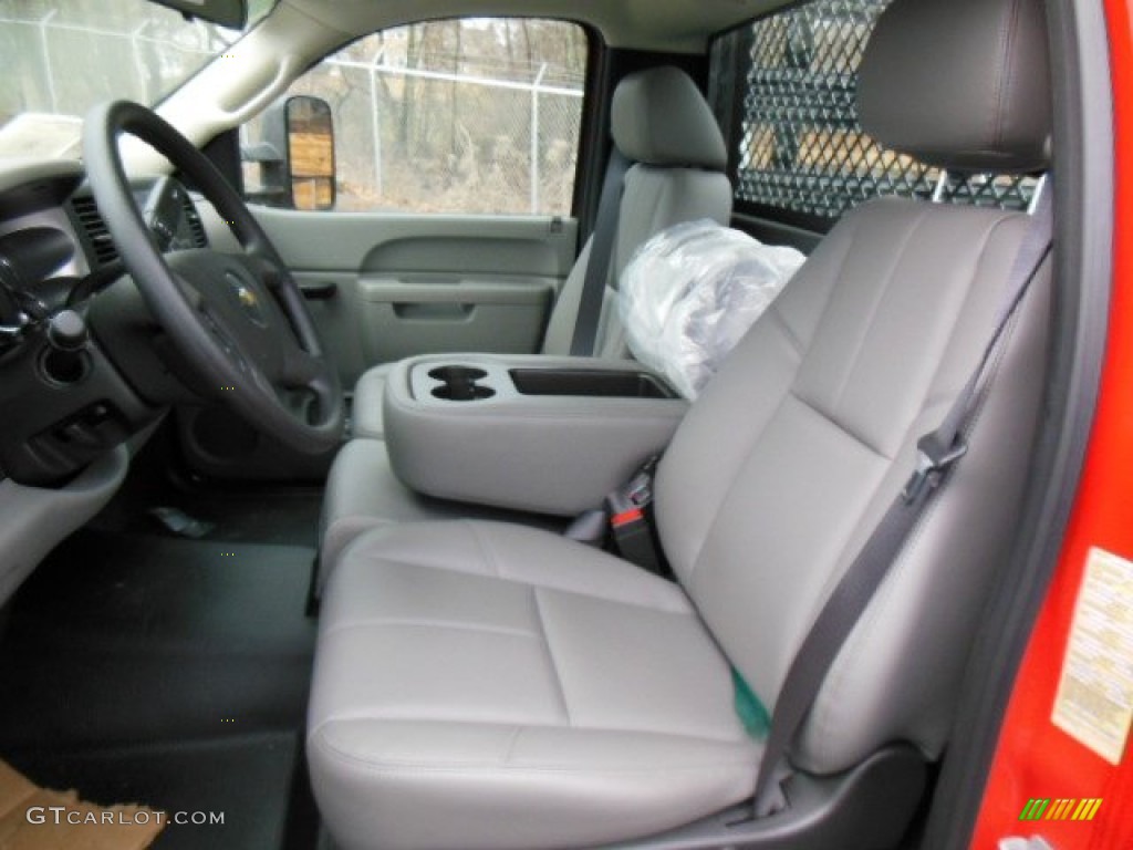 2013 Chevrolet Silverado 3500HD WT Regular Cab Stake Truck Front Seat Photo #76513847