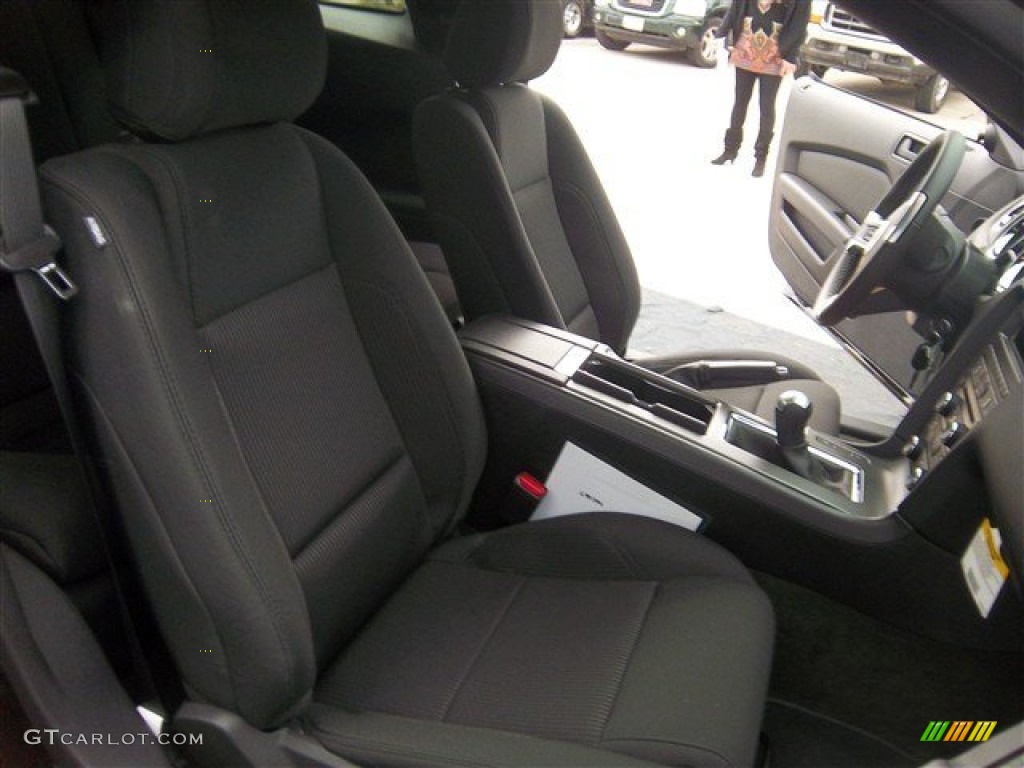 2013 Mustang V6 Coupe - Black / Charcoal Black photo #15