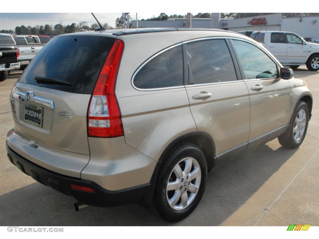 2009 CR-V EX-L - Borrego Beige Metallic / Ivory photo #5