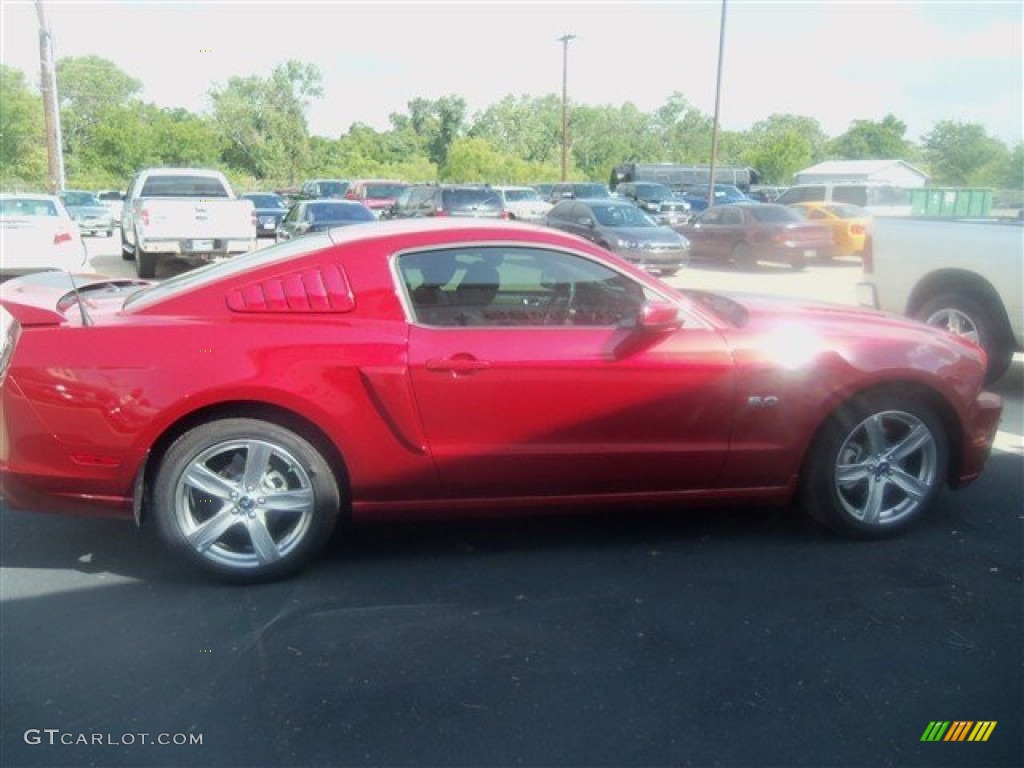 2013 Mustang GT Premium Coupe - Race Red / Charcoal Black photo #6