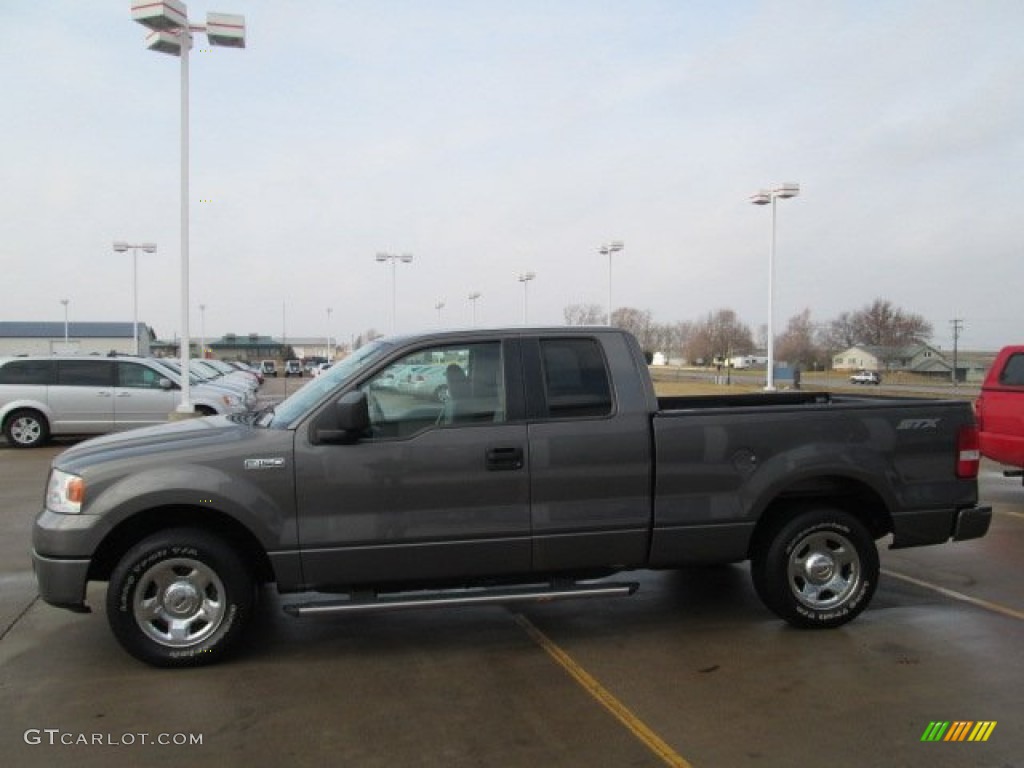 2006 F150 STX SuperCab - Dark Shadow Grey Metallic / Medium/Dark Flint photo #11