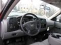Dark Titanium 2013 Chevrolet Silverado 3500HD WT Regular Cab 4x4 Plow Truck Dashboard