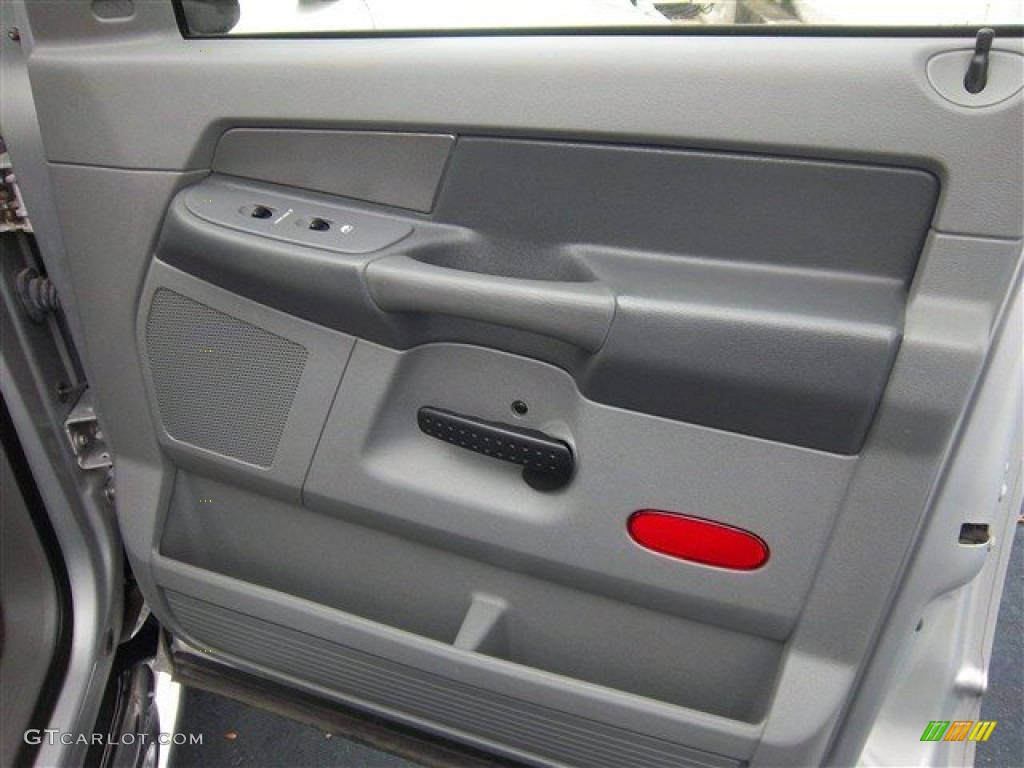 2008 Ram 1500 SXT Quad Cab - Bright Silver Metallic / Medium Slate Gray photo #19