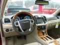2013 Chrysler 300 Dark Frost Beige/Light Frost Beige Interior Dashboard Photo