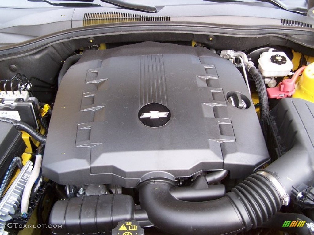 2012 Camaro LT/RS Coupe - Rally Yellow / Gray photo #6