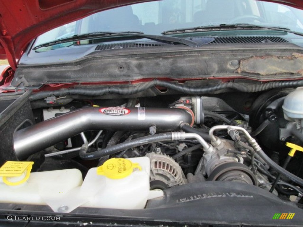 2005 Dodge Ram 1500 SLT Daytona Quad Cab 4x4 5.7 Liter HEMI OHV 16-Valve V8 Engine Photo #76516759