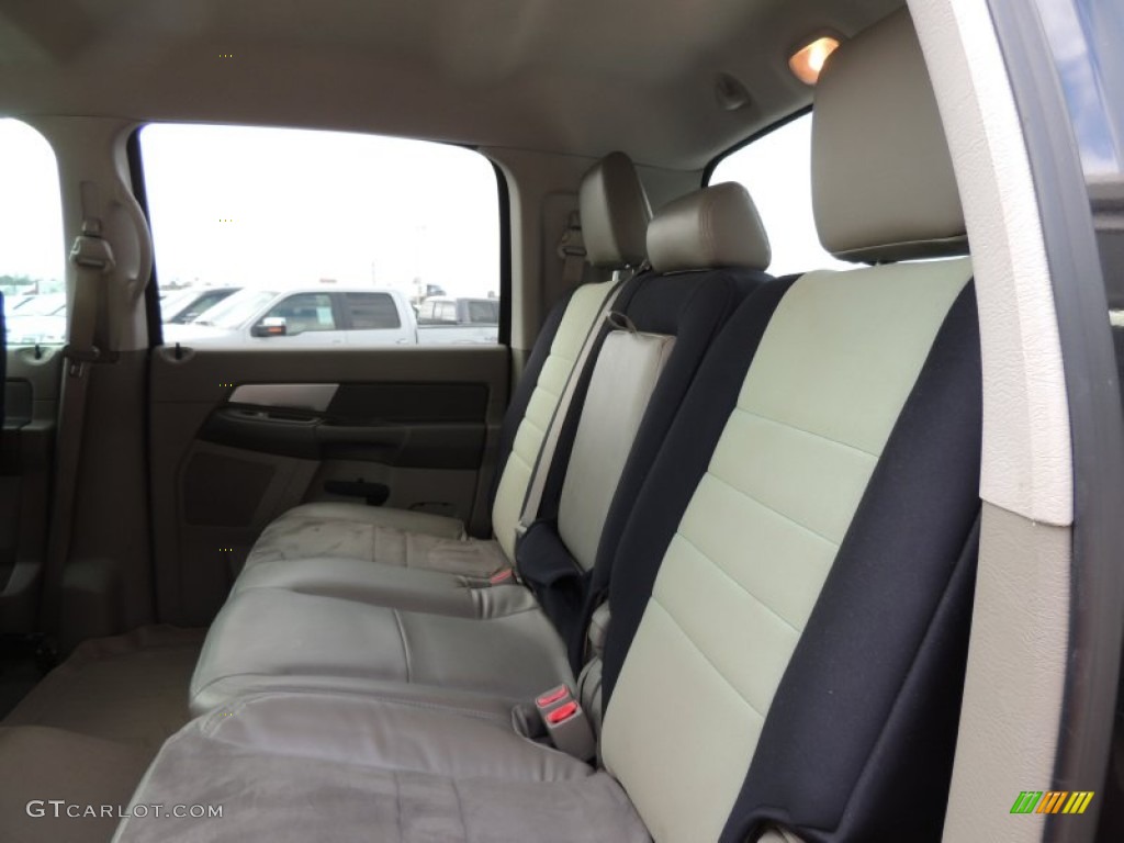 2007 Ram 2500 SLT Mega Cab 4x4 - Brilliant Black / Khaki photo #10