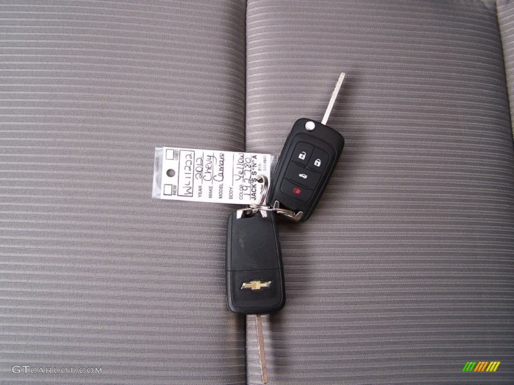 2012 Camaro LT/RS Coupe - Rally Yellow / Gray photo #20