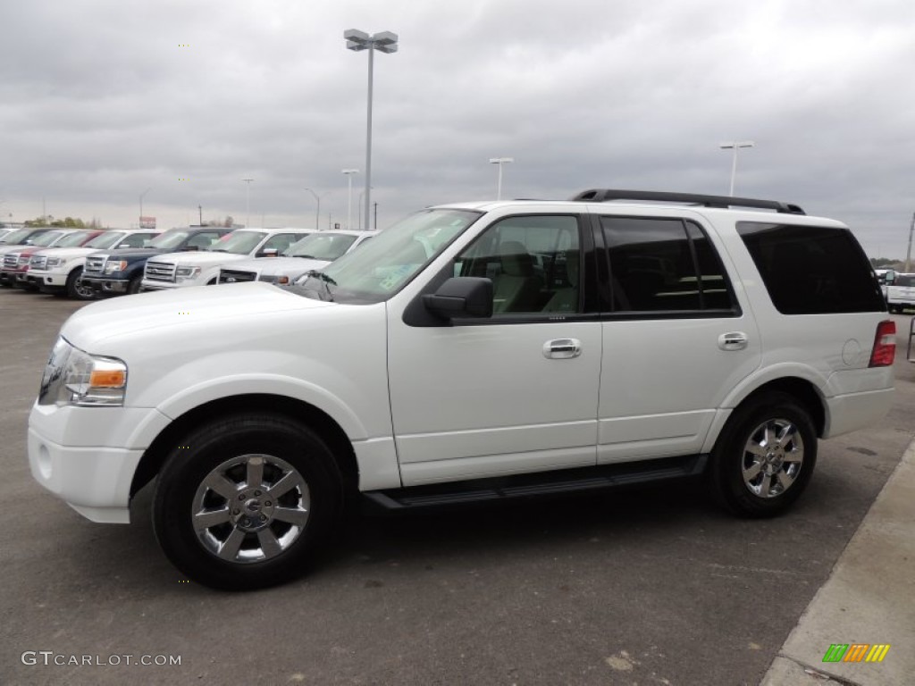 Oxford White 2009 Ford Expedition XLT Exterior Photo #76517378